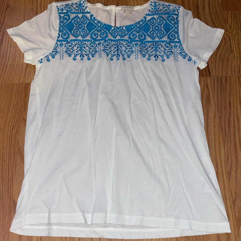 J Crew factory aztec tshirt NWT